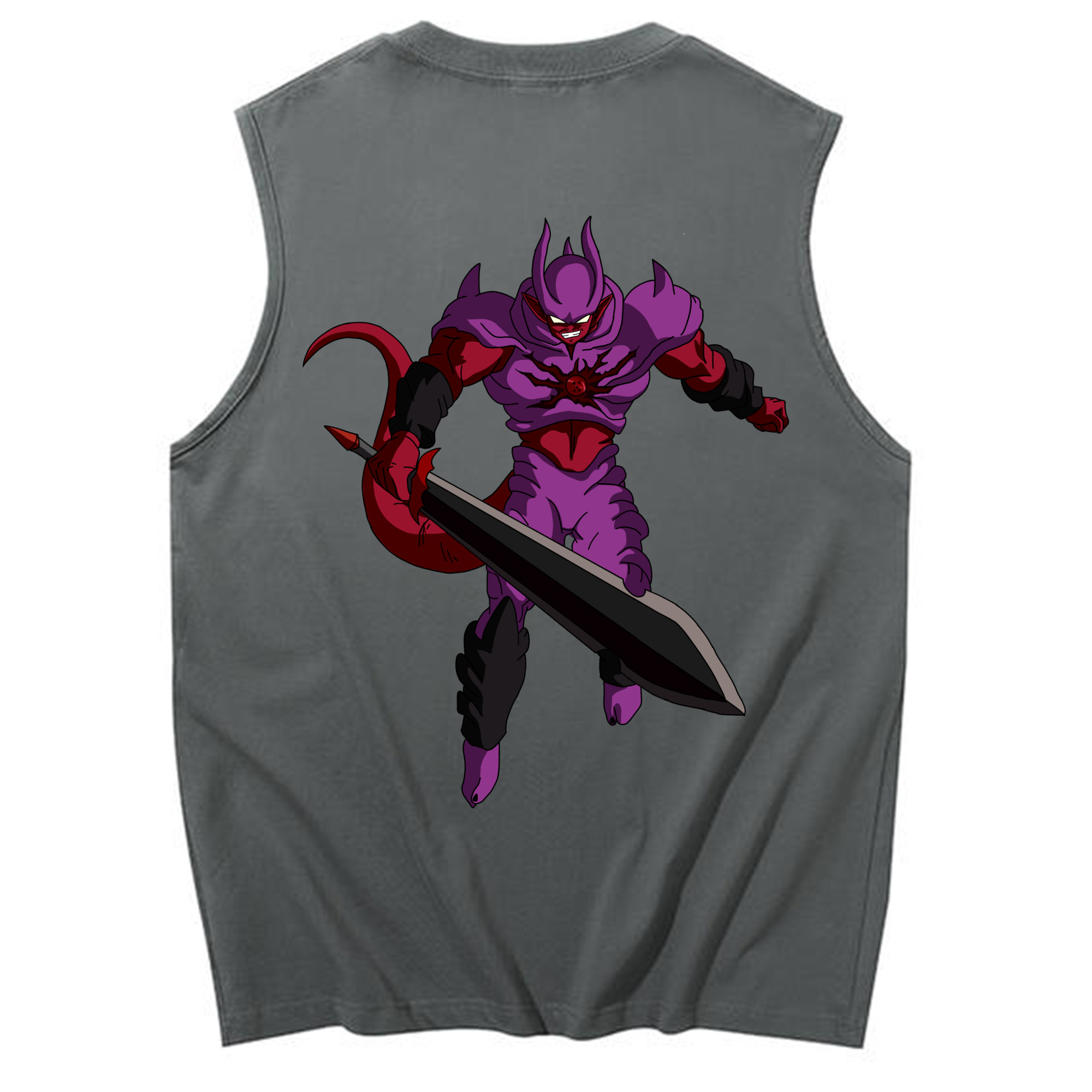 （画像用） ドラゴンボール ジャネンバ DRAGON BALL Janemba コットン100％タンクトップ（背面プリント）